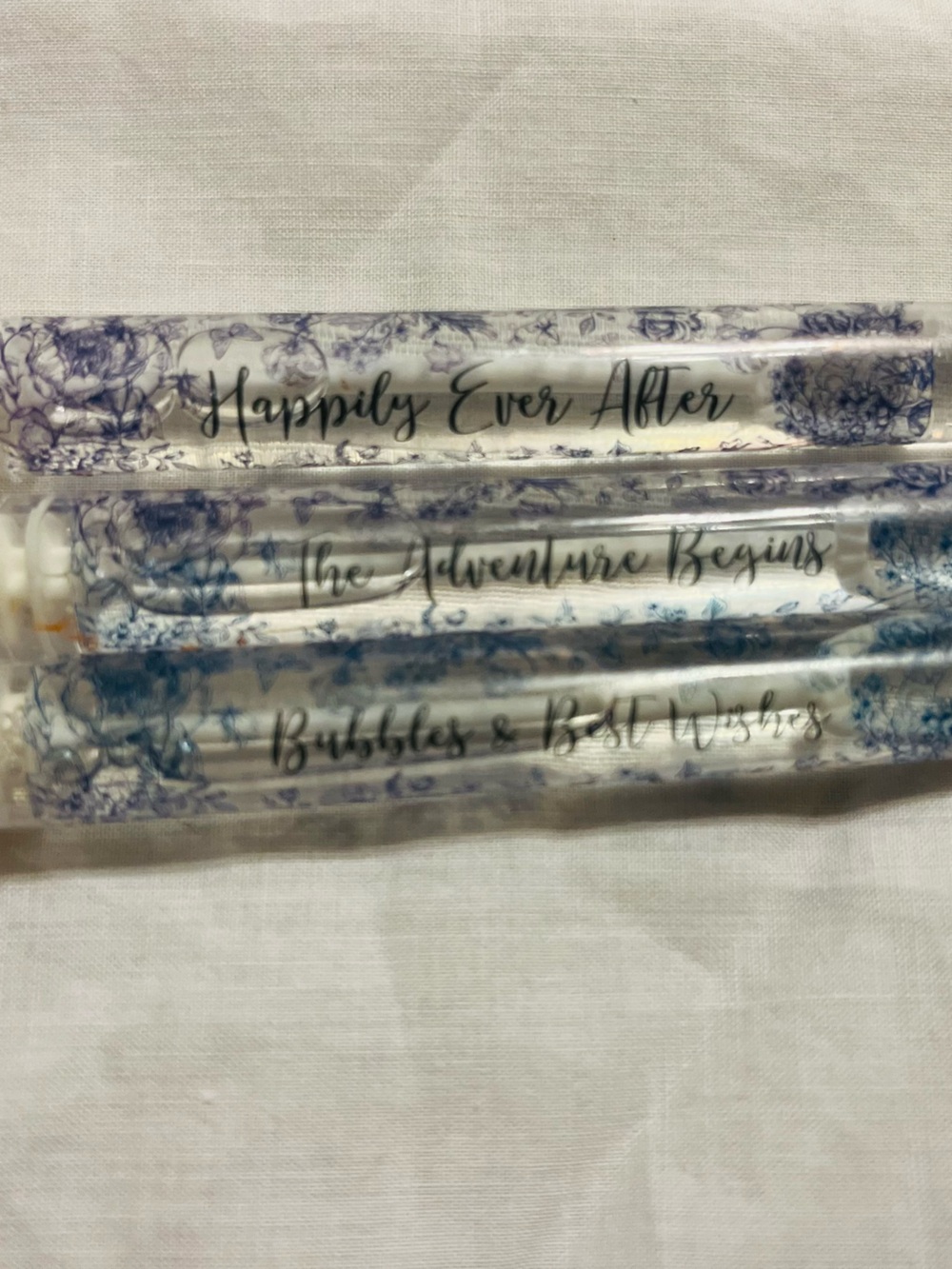 Heart Top Bubble Tubes - wedding wishes